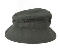 POENVFPO Sombrero Boonie, Diseño de Hebilla Ajustable | Diseño de ala Corta, Sombrero de Cubo Al Aire Resistente a la Intemperie para Viajes de Pesca en la Selva (DE Verde)