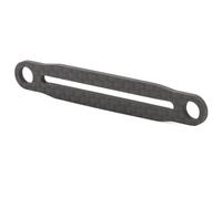 POENVFPO Soporte de Carrocería, Refuerzo de Pilar de Fibra de Carbono de 66 Mm para Coche RC TT02 XV02 XV01, con Tecnología de Grabado CNC para una Fácil instalación.