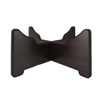 POENVFPO Soporte de Exhibición de Cacerola de Mano de Palisandro, Soporte de Tambor de Lengua de 12-14 Pulgadas con Esponja, de Instrumentos de Música Desmontable Portátil para el Hogar, Aula