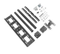 POENVFPO Soporte de soporte de 360 grados montaje de rodillos para pantalla de televisión de 32-85 pulgadas, soporte de suspensión estable para cine casero enrollado lleno
