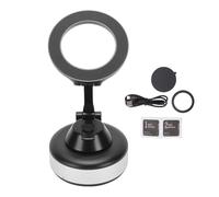 POENVFPO Soporte de Teléfono con Ventosa Eléctrica X98 para Parabrisas de Cristal de Coche, Soporte Magnético de Consola Central de Montaje Magnético Al Vacío (Silver)