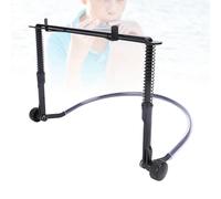 POENVFPO Soporte del Cuello de la Armónica, Soporte de Ajuste de ángulo Rápido de la Aleación del Soporte de Soporte de Armonía de Acero para 10 y 24 Hoyos para Práctica