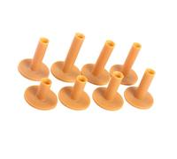POENVFPO - Soporte para camisetas, soportes de bolas de entrenamiento de goma para camisetas de madera y plástico de todos los tamaños, con base flexible estable para campo de juegos y juegos