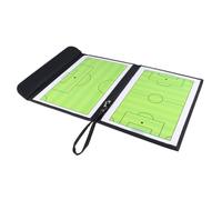 POENVFPO Tablero de Entrenador de Fútbol, Tablero de Estrategia de Fútbol Plegable Portátil con Piezas Magnéticas y Rotulador, para Entrenamiento, Competición y Enseñanza