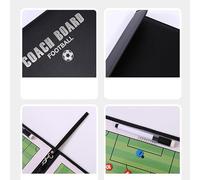 POENVFPO Tablero Táctico Estable Magnético para el Entrenador del Fútbol, el Baloncesto o el Voleibol, el Fuerte Material de la PC Magnética (Fútbol americano)