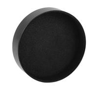 POENVFPO Tapa de Lente, Cubierta de Lente Frontal Lisa y Resistente de Metal de Aleación de Aluminio con Amortiguación Interior, Protege del Polvo | Suciedad, para Cámaras de la Serie Q (Black)