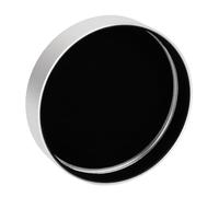 POENVFPO Tapa de Lente, Cubierta de Lente Frontal Lisa y Resistente de Metal de Aleación de Aluminio con Amortiguación Interior, Protege del Polvo | Suciedad, para Cámaras de la Serie Q (Silver)