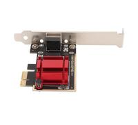 POENVFPO Tarjeta de Red PCIe 2.5G RTL8125B La Tarjeta de Red Rápida de Alta Velocidad de 2.5 Gbps Proporciona una Conexión Estable y Confiable, Adecuada para Varios Usuarios