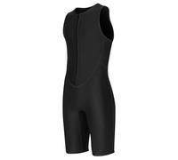POENVFPO Traje de Neopreno sin Mangas de 2 Mm para Mujer, Traje de Buceo con Cremallera Frontal de Neopreno Elástico con Aislamiento Térmico, para Natación, Snorkel, Surf, Buceo (L)