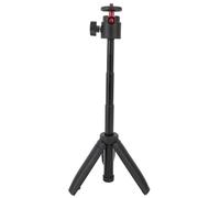 POENVFPO Trípode de Poste de Extensión para Cámara, Palo Selfie de Aluminio con Rotación de 360 Grados y Ajuste Telescópico, Conector Universal de Rosca 1/4 para Cámaras Deportivas y