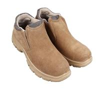 POENVFPO Zapatos de Trabajo, Ligeros y Transpirables con Punta de Acero, Zapatos de Seguridad Suela Antideslizante Ergonómicos para Hombre en Industria Construcción y Logística