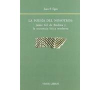 POESIA DEL NOSOTROS: Jaime Gil de Biedma y La Secuencia Lirica Moderna (SIN COLECCION)