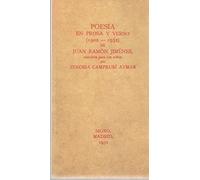 Poesía en prosa y verso (1902-1932): Escogida para los niños por Zenobia Camprubí Aymar (El Libro De Bolsillo (Lb))