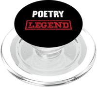 Poesía Leyenda Poema Literatura Poeta PopSockets PopGrip para MagSafe