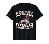 Poesía Literatura Versos - Poemas Poesía Camiseta