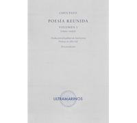 Poesía reunida Volumen I (1991-1995) (ULTRAMARINOS)