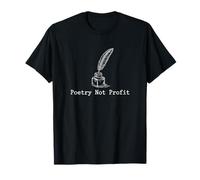 Poesía sin Fines de lucro - Poetcore Autor literario Bookish Poeta Camiseta