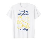 Poesía Slam No Puedo mi Inkspiration está Llamando Slam Poesía Camiseta