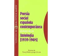 Poesía social española contemporánea: Antología (1939-1968): 16 (Clásicos de Biblioteca Nueva)