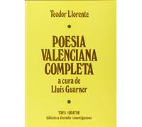 POESIA VALENCIANA COMPLETA (SIN COLECCION)