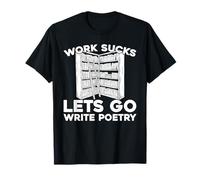 Poesía Versos Poemas Literatura - Poesía Camiseta