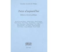 Poésie Daujourdhui Édition Et Lecture Publique (ebook)