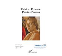 Poésie et Personne. Poesia e Persona (Thyrse (Université Côte d'Azur))