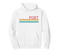 Poeta - Colorido Sudadera con Capucha