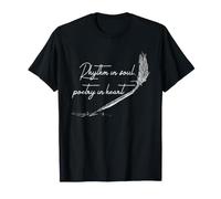 Poeta Corazón Poesía Amante Ritmo En Alma Poesía En Corazón Camiseta