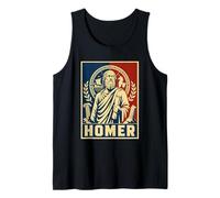 Poeta épico Homer Antigua Grecia Ilíada Odisea Camiseta sin Mangas