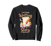 Poeta Escritor Cuentacuentos Amante de la poesía Siempre escribiendo Corazón Sudadera