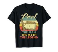 Poeta Hombre Mito Leyenda Poesía Escritor Literatura Amante Camiseta