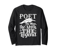 Poeta Hombre Mito Leyenda Poesía Escritor Literatura Amante Manga Larga