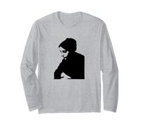 Poeta Pensador gótico Manga Larga