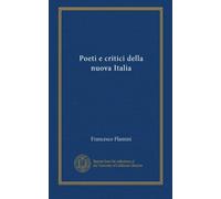 Poeti e critici della nuova Italia