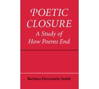 Poetic Closure: A Study of How Poems End