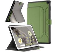 Poetic Explorer - Funda magnética con Soporte diseñada para Google Pixel Tablet (2023), Funda magnética para Google Pixel Tablet, Verde Militar