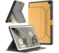 Poetic Explorer - Funda magnética con soporte diseñada para tablet Google Pixel (2023), funda magnética para Google Pixel, color amarillo caqui