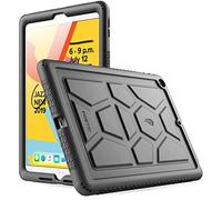Poetic Funda Apple iPad 10.2 Serie Turtle Skin Funda Apple iPad 10.2 - [Protección Esquina/Parachoques] Funda Protectora de Silicón para Apple iPad 10.2,Negro
