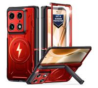 Poetic Funda plegable para Motorola Moto Razr Fold, [protección de bisagra] [compatible con MagSafe] [Protector de pantalla integrado] Funda protectora de cuerpo completo resistente a prueba de golpes