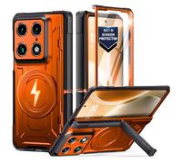 Poetic Funda plegable para Motorola Moto Razr Fold, [protección de bisagra] [compatible con MagSafe] [Protector de pantalla integrado] Funda protectora de cuerpo completo resistente a prueba de golpes