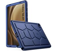 Poetic- Funda TurtleSkin diseñada para Samsung Galaxy Tab A9+ Plus de 11 pulgadas 2023, resistente, a prueba de golpes, resistente, apta para niños, protección contra caídas, funda de silicona, azul m