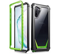 Poetic Galaxy Note 10 Funda, Carcasa Guardián Funda para Samsung Galaxy Note 10 [Resistente a los Rayones] Cuerpo Robusto Híbrida y Protector de Pantalla para Galaxy Note 10,Verde