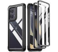 Poetic Guardian - Funda para Motorola Moto Edge 2024 [no para versión 2023], [Probada contra caídas de Grado Militar de 20 pies], Cubierta híbrida de Cuerpo Completo a Prueba de Golpes con Protector