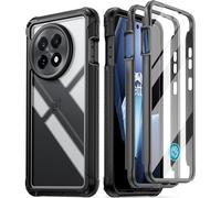 Poetic Guardian - Funda para OnePlus 13R 5G (2025), protector de pantalla integrado [funciona con identificación de huellas dactilares], [2 marcos frontales] [prueba de caídas de grado militar de 20