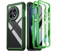 Poetic Guardian - Funda para OnePlus 13R 5G (2025), protector de pantalla integrado [funciona con identificación de huellas dactilares], [2 marcos frontales] [prueba de caídas de grado militar de 20