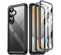 Poetic Guardian - Funda para Samsung Galaxy S24 FE 5G [Prueba de caídas de Grado Militar de 20 pies], Protector de Pantalla Integrado [Funciona con identificación de Huellas Dactilares], Funda