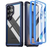 Poetic Guardian - Funda para Samsung Galaxy S25 Ultra 5G de 6.9 Pulgadas (2025) [Prueba de caídas de Grado Militar de 20 pies], Protector de Pantalla Integrado [Funciona con identificación de Huellas