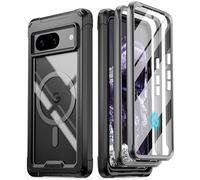 Poetic Guardian MagPro - Funda Compatible con Pixel 8 5G de 6.2 Pulgadas, [Compatible con MagSafe], Funda híbrida de Cuerpo Completo a Prueba de Golpes con Protector de Pantalla Integrado,