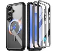 Poetic Guardian MagPro - Funda para Galaxy S25 5G de 6.2 Pulgadas (2025), Probada contra caídas de Grado Militar de 20 pies, Protector de Pantalla Integrado [Funciona con identificación de Huellas